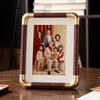 Impressão de fotos de família e mesa de configuração de molduras de fotos de sentido avançado montagem na parede moldura de foto de desenvolvimento de fotos personalizadas