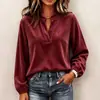 Otoño 2026 Nuevo Amazon Estación Independiente Transfronteriza Moda Femenina Europea y Americana Camisa Blusa de Manga Larga para Mujer
