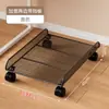 Suporte para Gabinete de Computador de Mesa com Rodízios Suporte para Gabinete Base Elevatória para Escritório Casa Bandeja Prateleira de Armazenamento
