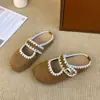 Pantuflas tipo mule con falda, pantuflas de punta cerrada, nuevo otoño retro, planas, con altura interior aumentada, para mujer, para exteriores, con cordones, estilo Birkenstock 2026