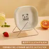 Plato de hueso de dibujos animados, plato de hueso para escupir en el hogar, plato de refrigerio de frutas secas, plato de fruta, plato de hueso para escupir de alta gama, mesa de comedor, plato de basura