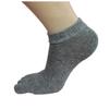 Calcetines de cinco dedos Shu para niños, hilo de algodón, caña corta, bajo, calcetines tipo mocasín de algodón, otoño e invierno, cuatro estaciones, fabricantes mayoristas