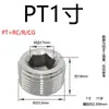 Molde de plástico acero inoxidable 304 tapón de garganta cónica, tapón hexagonal interno, tapón de rosca hexagonal externo, tornillo tapón de aceite estándar británico PT ZG
