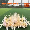 Flores Grandes de Chão para Casamento Flores de Seda Flores Decorativas Flores para Palco T Corredor Flores Penduradas Flores de Casamento Fundo de Flores
