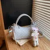 Bolso de Hombro Estilo Coreano de Lunares para Niña, Nuevo de Verano 2026, Lindo, de Nicho, de Gama Alta, Moderno y Versátil