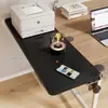 Placa de extensión de escritorio, uso en oficina, no requiere taladro, panel de mesa extensible, soporte de brazo plegable, bandeja para teclado