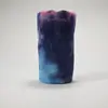 Toalla de Yoga Tie-Dye Personalizada de Fábrica Antideslizante Engrosada con Estampado de Partículas Tela de Fitness Toalla de Yoga Absorbente de Sudor de Microfibra