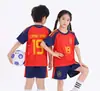 Venta al por mayor de ropa de fútbol infantil. Camisetas de clubes del Mundial para hombres y mujeres. Impresión de pedidos transfronterizos.