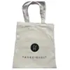 Bolsa de Lona de Mano, Bolso de Hombro de Algodón Color Crema, Hecho a Medida de Fábrica, Se Puede Añadir Logo, Almacenamiento, Para Llevar en la Mano, Personalizado, Ecológico