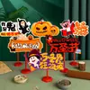 Decoraciones de Halloween, Adornos de Escritorio, Accesorios para Fotos, Carteles de Mano, Montaje de Escena para Ambiente de Tienda, Calabazas Calaveras