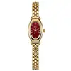 Reloj Pulsera de Cuarzo Dorado para Mujer de Gran Venta, Reloj de Dama Moderno y Versátil en Stock 2026 E-commerce Transfronterizo Reloj para Mujer