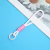 Lanyard para Teléfono de Bloques de Color Llavero de Peluche Lanyard de Combinación de Colores Dopamina Accesorios para Colgar de Dibujos Animados Venta al por Mayor