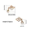 Accesorios Pequeños Transfronterizos Aleación de Esmalte DIY Pulsera Collar Llavero Accesorios Materiales Colgante Broche de Langosta Cruz