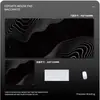 Amazon Alfombrilla de Ratón Línea Abstracta Extra Grande Fluida Personalizada Oficina Antideslizante Esterilla de Escritorio Contorno Pad para Teclado