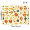 Papel de Regalo de Acción de Gracias Transfronterizo con 12 Diseños: Calabaza, Hoja de Arce, Girasol, Papel de Regalo, Papel Couché, Empaque de Regalo DIY