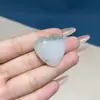 Jade Dourado de Seda Natural de Xinjiang Verde Tianshan Cabacinha Pingente de Chave Pendente Amor Gota Acessórios para Meninas