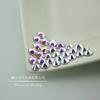 Atacado de Fábrica Strass com Adesivo Termofusível, Strass de Vidro Cristalino Imitação Austríaca de Fundo Plano, Strass Premium Hot Fix, Strass para Acessórios de Decoração de Roupas
