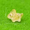 Transfronterizo Nuevo Micro-paisaje Creativo Destello Fino Animal Tortuga Salamandra DIY Accesorios Decorativos Mini Resina Pequeños Adornos