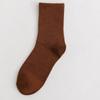 Calcetines de felpa para niños con zapatos de cuero pequeños pantalones de tiburón calcetines de algodón de color liso moda Joker calcetines absorbentes de sudor al por mayor