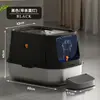 Bandeja Sanitaria para Gatos Totalmente Cerrada de Acero Inoxidable, Inodoro Grande de Doble Propósito para Gatos, Bandeja para Arena de Gatos Anti-Salpicaduras, Suministros para Gatos Directo de la Fábrica Fuente