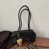 Bolso de Hombro Pequeño Cuadrado con Estampado de Leopardo Retro para Viajes Diarios 2026 Nuevo Estilo Moda Versátil Bolso de Hombro Único Gran Capacidad