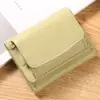 Cartera Pequeña para Mujer, Transfronteriza, Estudiante Japonesa, Patrón Granulado, Cartera para Mujer, Portatarjetas, Billetera para Monedas, Cartera, Cartera