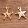 Uma Variedade de Estrelas-do-Mar Artificiais de Acrílico, Conchas do Mar, Série Marinha para Pulseiras, Pingentes, Brincos, Acessórios de Joias DIY