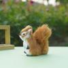 Fábrica Simulação direta pele de esquilo modelo animal espécime boneca de brinquedo infantil decoração de casa ensino Display