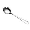 Cuchara de Acero Inoxidable para Uso Doméstico, No. 3 Cucharas Redondas de Mango Largo, Cuchara de Moda, Cuchara para Sandía, Cuchara Puntiaguda, Personalizable con Logo