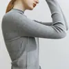 Camiseta de punto de cuello medio para debajo de la ropa, a la moda, a la moda, a la moda, a la moda, para mujer, primavera y otoño, suéter de alta calidad, prenda interior, top ajustado adelgazante