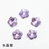 Gemas de Color Flor de Ciruelo Transfronterizas, Pedrería con Forma de Punta Inferior de Cristal, Accesorios de Decoración con Pedrería Belleza DIY para Funda de Teléfono