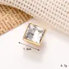 Nuevos y creativos accesorios de aleación de zinc con forma de gema de amor, moda versátil, multiestilo, para zapatos con agujeros, accesorios de flor