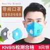 Jia Hu Mascarilla KN95 Desechable Polvo Transpirable Polvo Industrial Niebla Válvula de Respiración Mascarilla Industrial para Adultos