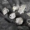 Anillo Imitación Plata Vieja Estilo Antiguo Estilo Étnico Hecho a Mano Plata Miao Bordado DIY Anillo Bordado Viejo Base Accesorios Molde Vacío