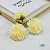 Cabeça de crisântemo de melaleuca decoração de casa flor artificial atacado flor de casamento flor de sapato flor de chapéu decoração de flor guirlanda feita à mão