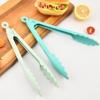 Pinzas para Alimentos de Nylon de 12 pulgadas, Pinzas para Barbacoa, Herramienta de Cocina Anti-Quemaduras de Acero Inoxidable Resistente a Altas Temperaturas, Pinzas para Alimentos de Repostería y Pan