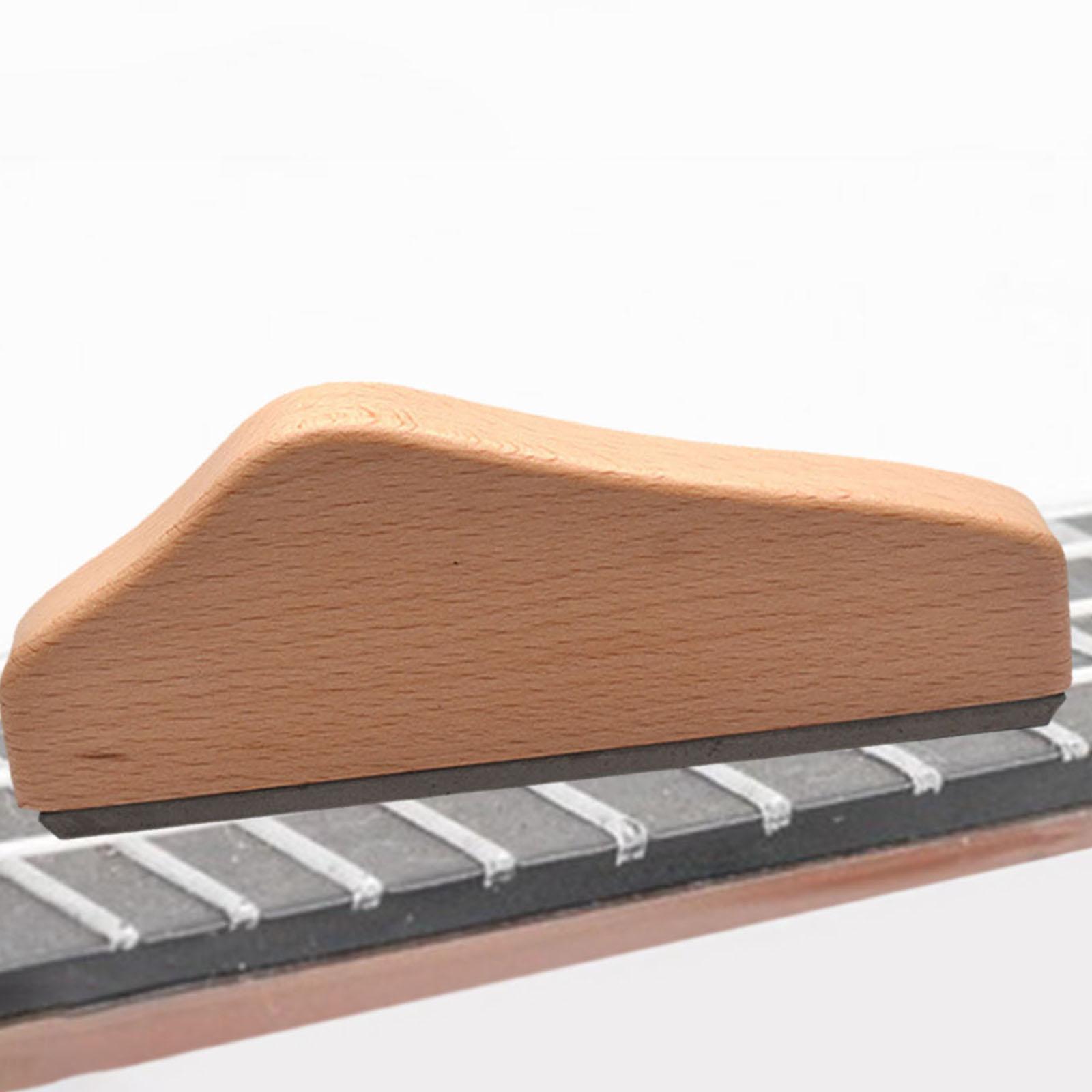 Fret Beveling File Beam Luthier Tool Multifunction Leveling Grinding Fret Leveling File for Guitar Mandolin Bass Ukulele Repair 