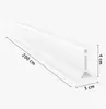 Tira Impermeable de Silicona para Baño, Cubierta Impermeable para Ducha, Sello Inferior para Puerta de Ducha, Protector contra Salpicaduras para Ducha, Separación de Seco y Húmedo