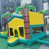 Parque de Juegos Inflable Selva Verde, Castillo Inflable Comercial para Puestos en Plazas, Suministro Directo desde Fábrica de Impresión Digital
