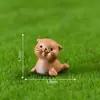Jardinería con Musgo Micro Paisaje Creativo Rana Linda Animales Miniatura Decoración DIY Accesorios Mini Adornos Pequeños