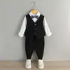 Traje de Ropa de Rendimiento para Niños de 6 a 12 Años Verano Pantalones de Anfitrión Vestido Ropa para Piano Traje de Hombre