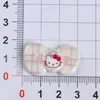 Acrílico Gato Laço Coração Buraco Forma Acessórios de Sapato Peças DIY Grampo de Cabelo Materiais Artesanais Capa de Celular Adesivos