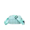 Bolso de Plumas de Alto Gama con Espejo Cruzado para Mujer 2024 Nuevo Cuadrado Bordado Moda Bolso de Hombro Único Cruzado Bolso de Pecho Bolso para Teléfono Móvil
