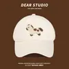 Gorra de Béisbol Bordada de Caballo Pequeño Linda Estilo Coreano para Mujer, Nuevo Modelo Primavera y Verano 2026, Gorra Versátil para Estudiante Que Hace que la Cara Parezca Más Pequeña