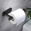 Suporte de Papel Toalha de Aço Inoxidável Transfronteiriço, Suporte de Papel Toalha Sanitário, Suporte de Papel em Rolo Retrátil sem Furos de Aço Inoxidável para Banheiro, Suporte para Papel Higiênico
