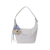 2026 Bolso Cruzado de Hombro Único de Moda Casual con Textura Simple, Bolso de Estilo Nuevo para Verano, Bolso de Dumpling de Moda y Elegante para Mujer