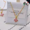 Estilo Igual ao Livro Vermelho Dourado Areia Luxo Acessível Roxo Trevo de Quatro Folhas Flor de Cinco Pétalas Pulseira Feminina Estilo Palácio Joia de Alto Padrão