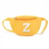 Riñonera Trendy Cool Estilo Coreano para Niños y Niñas, Elegante Diseño de Letras Grandes, Riñonera de Color Sólido para Bebés, Nuevo Modelo 2026 Bolso Infantil Transfronterizo