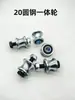 Accesorios Automáticos para Lona de Camión Volquete Versión Engrosada 20 Ruedas de Acero Redondo Integradas Ruedas Pequeñas Una Grande Una Pequeña Rueda Rodillo