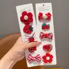 Presilha de Cabelo Desenho Animado Fofa, Grampo, Acessório de Cabelo para Crianças, Presilha Não Danifica Franja Lateral para Meninas